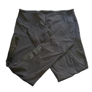 Zyia Active Black Leggings‎ Size 14-16 EUC